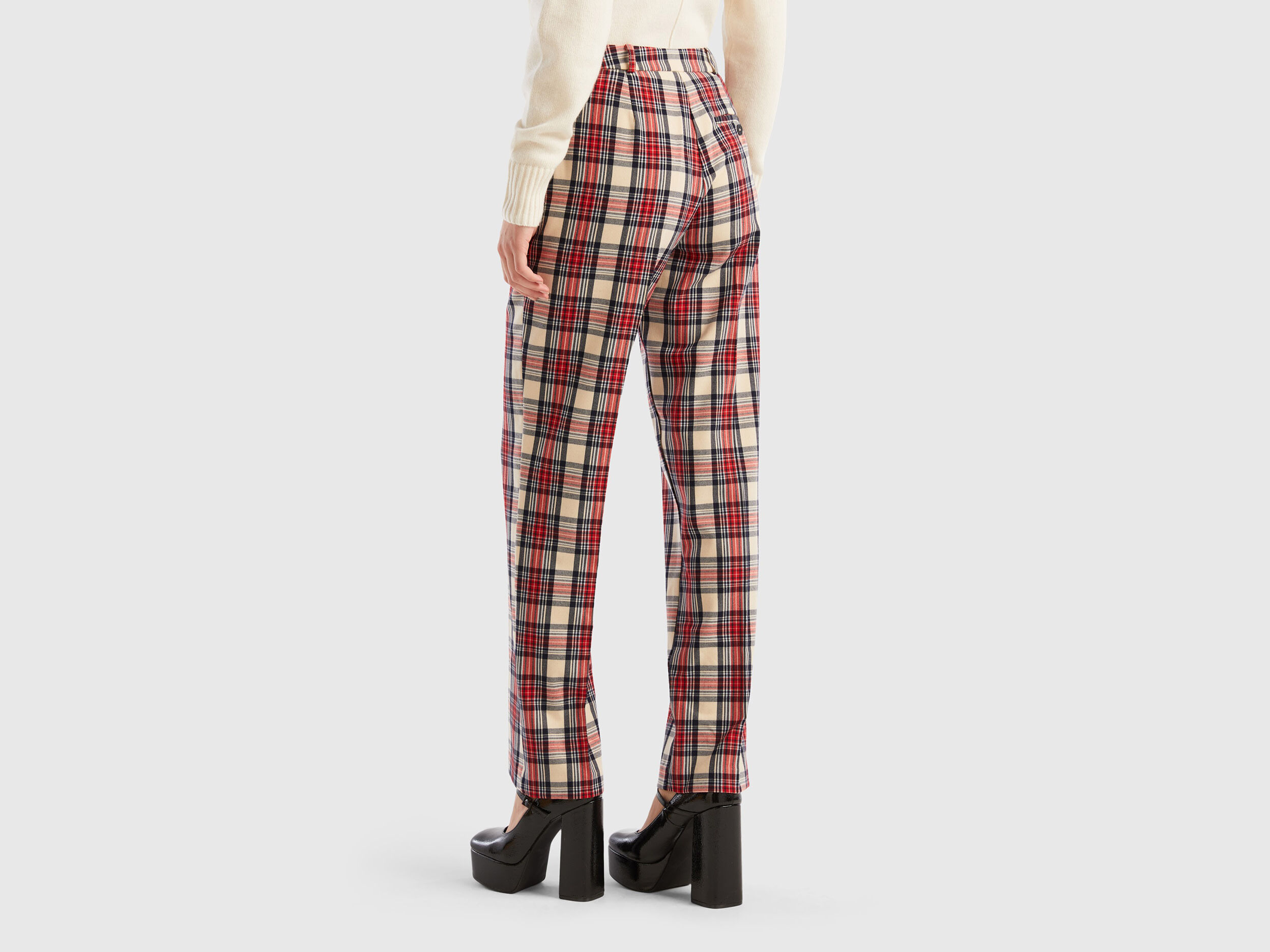 Womens sale tartan jeans