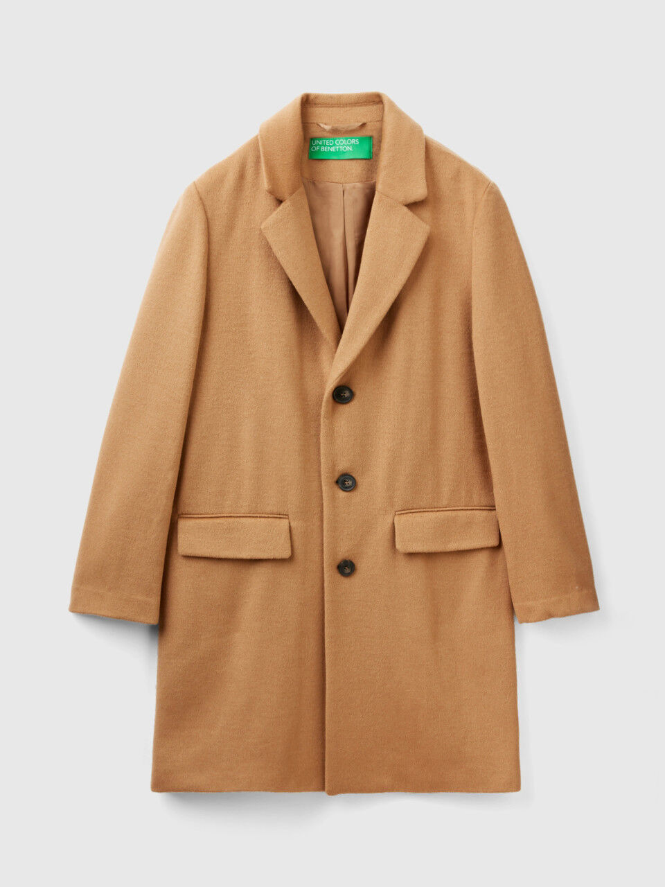 Mens wool store coats slim fit