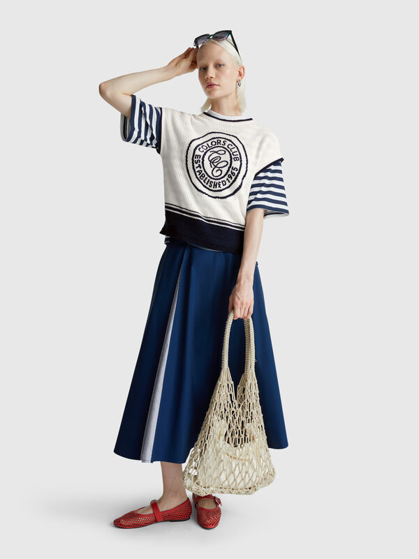 Vest with inlay Women