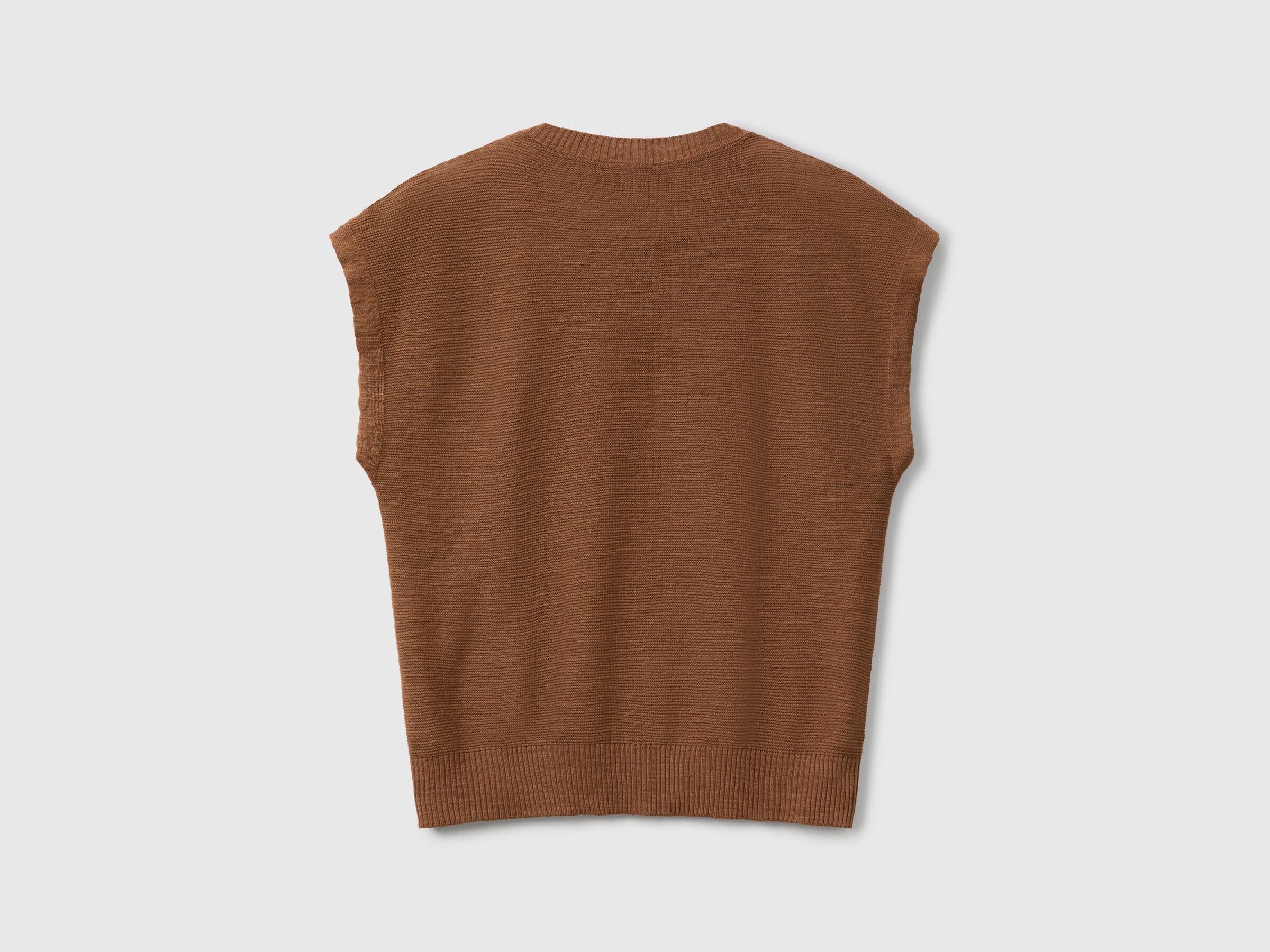SLEEVELESS SWEATER Women image number 4