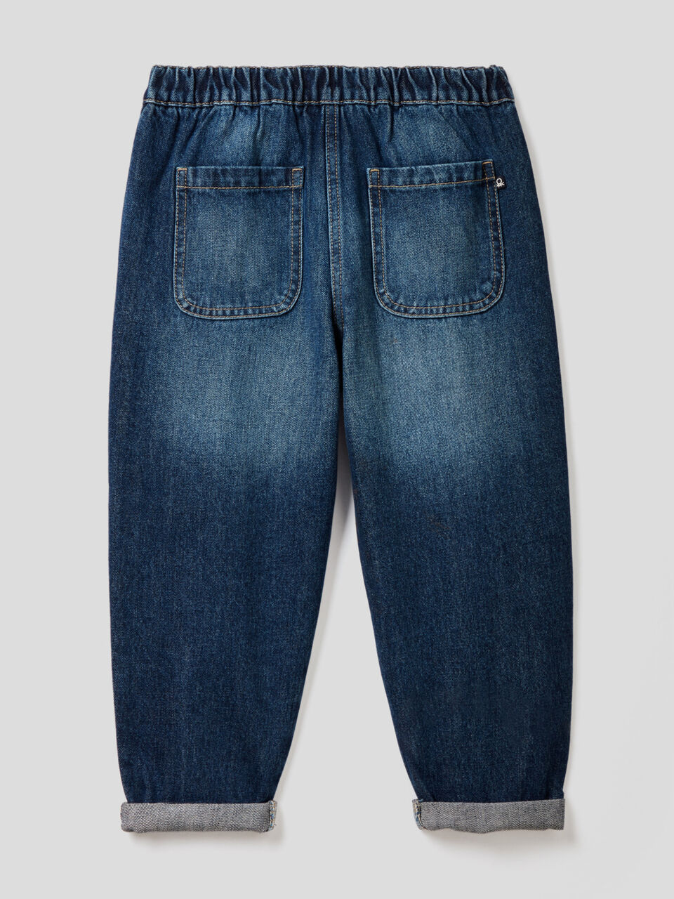 Slouchy fit jeans in 100% cotton image number 2