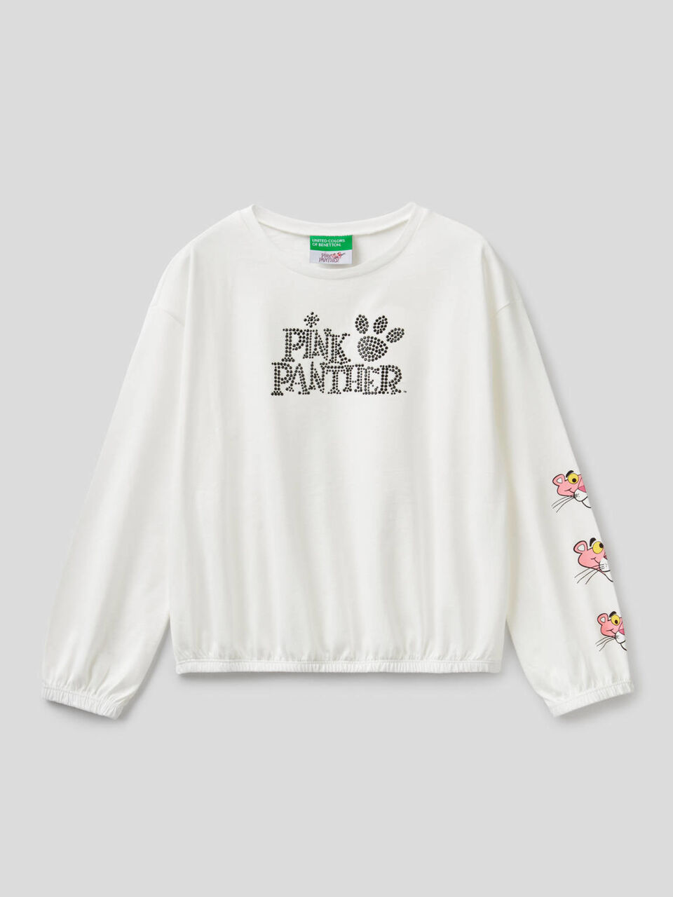 Pink Panther t-shirt with rhinestones image number 1