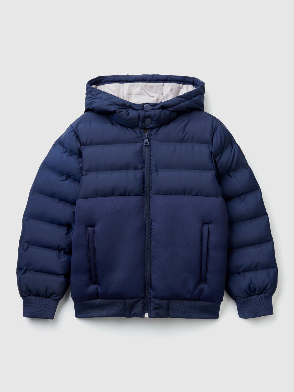 Padded jacket with hood image number 1