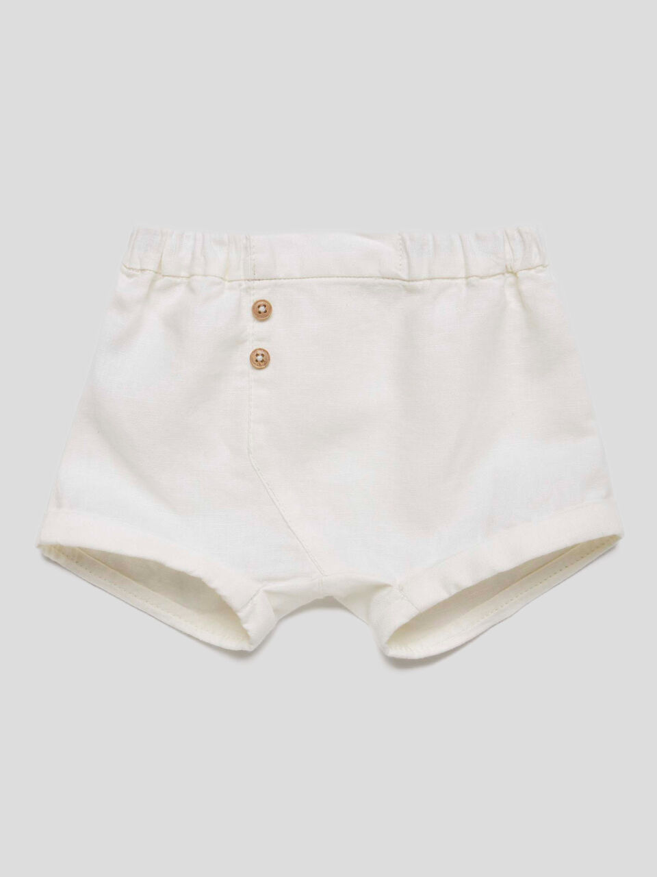 Shorts in linen blend image number 1