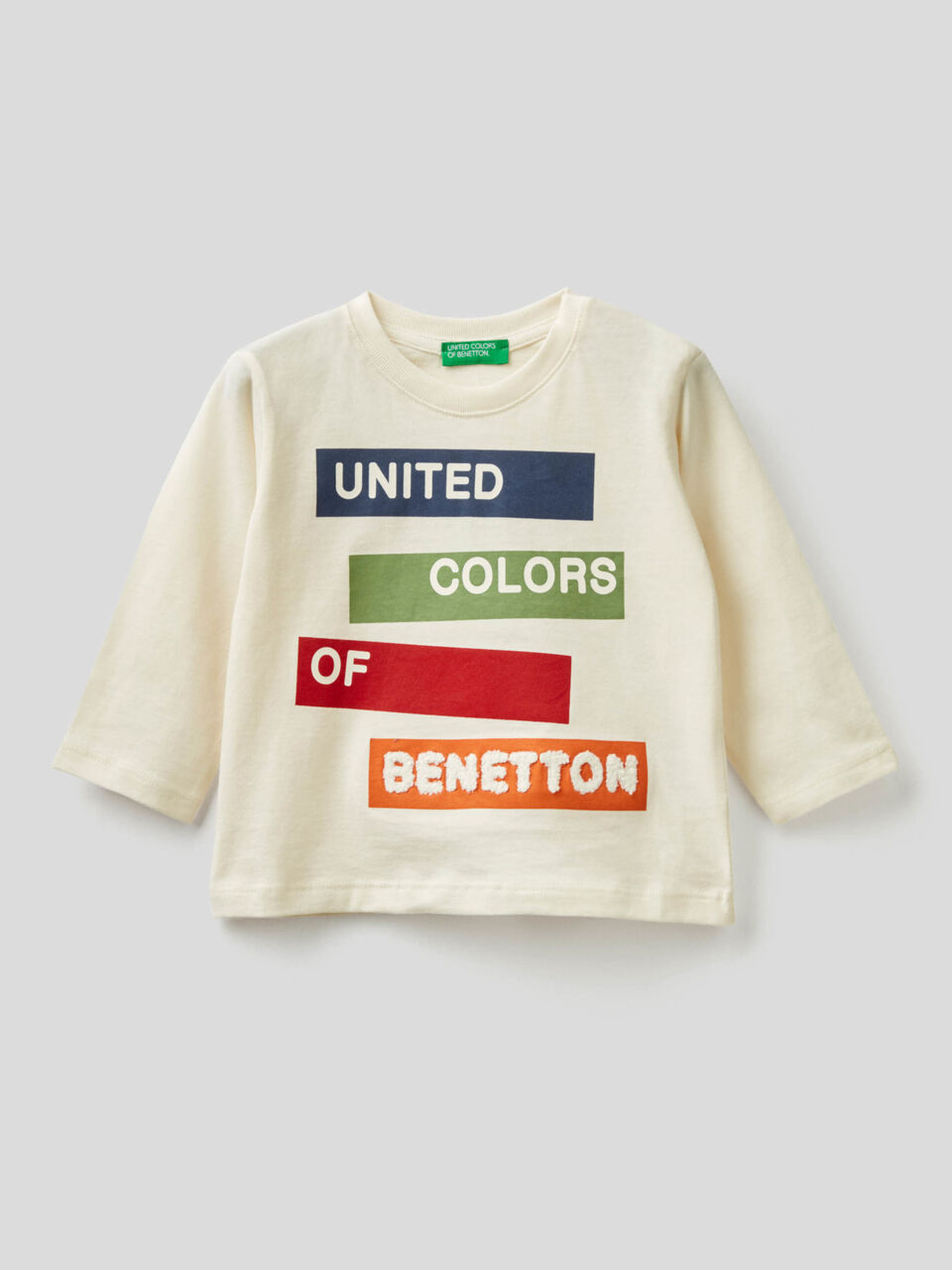 Long sleeve 100% organic cotton t-shirt image number 1