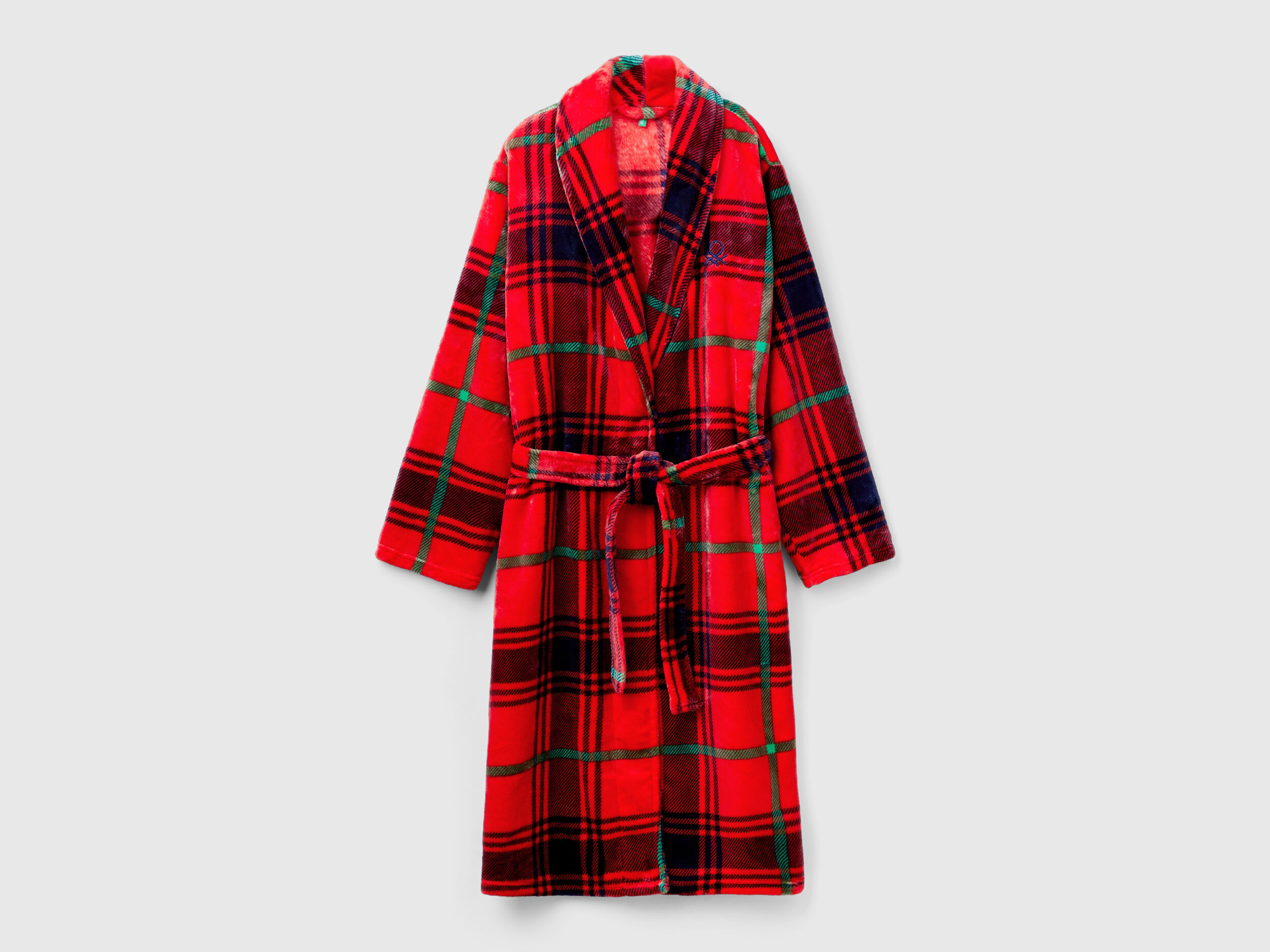 Tartan robe Red Benetton