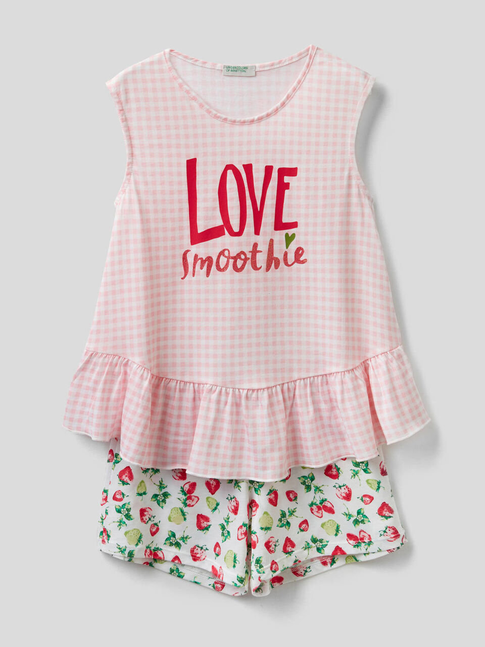 Pyjamas with tank top and shorts image number 1