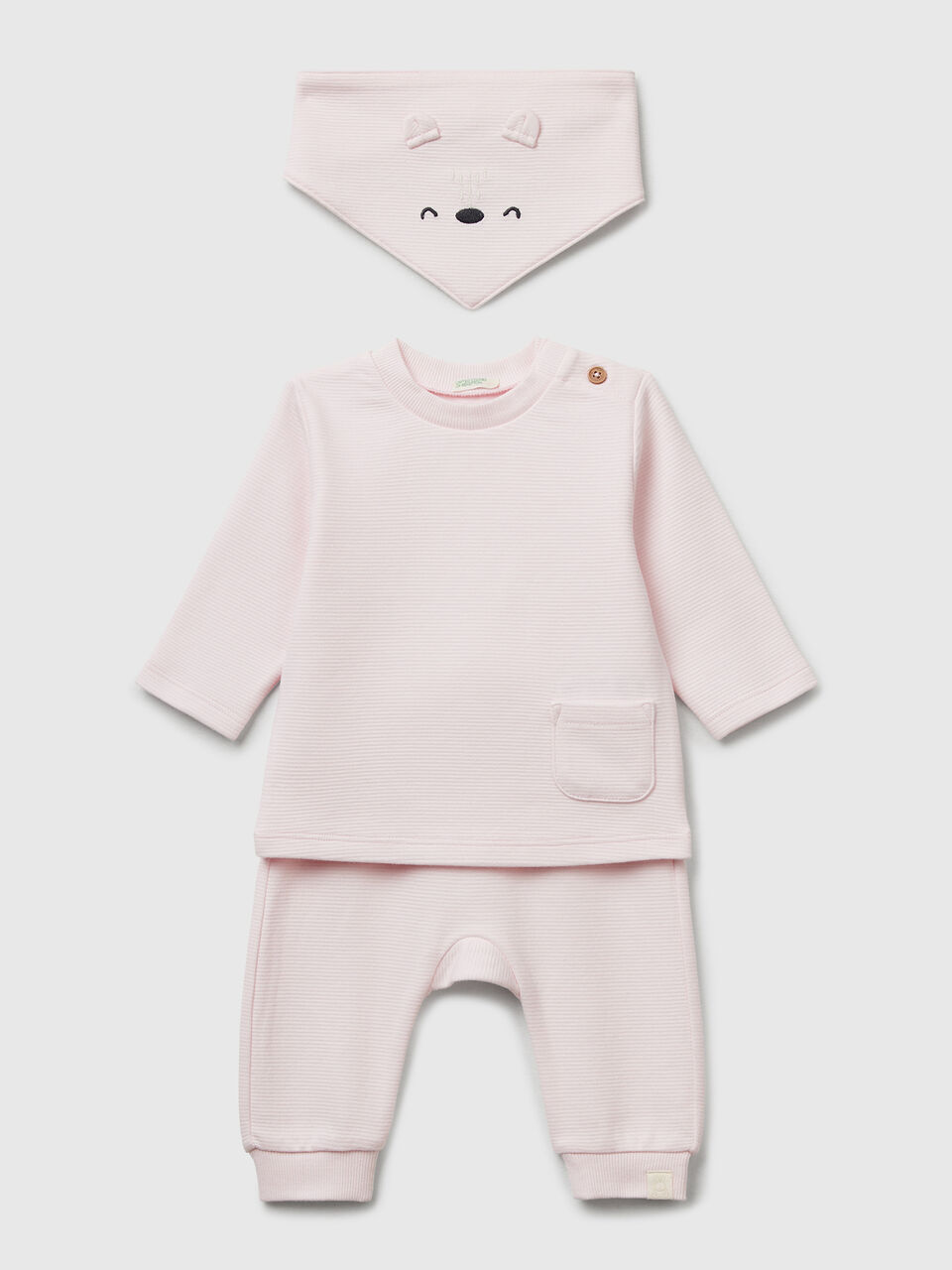 T-SHIRT+TROUS+NAP-KI New Born (0-18 months) image number null