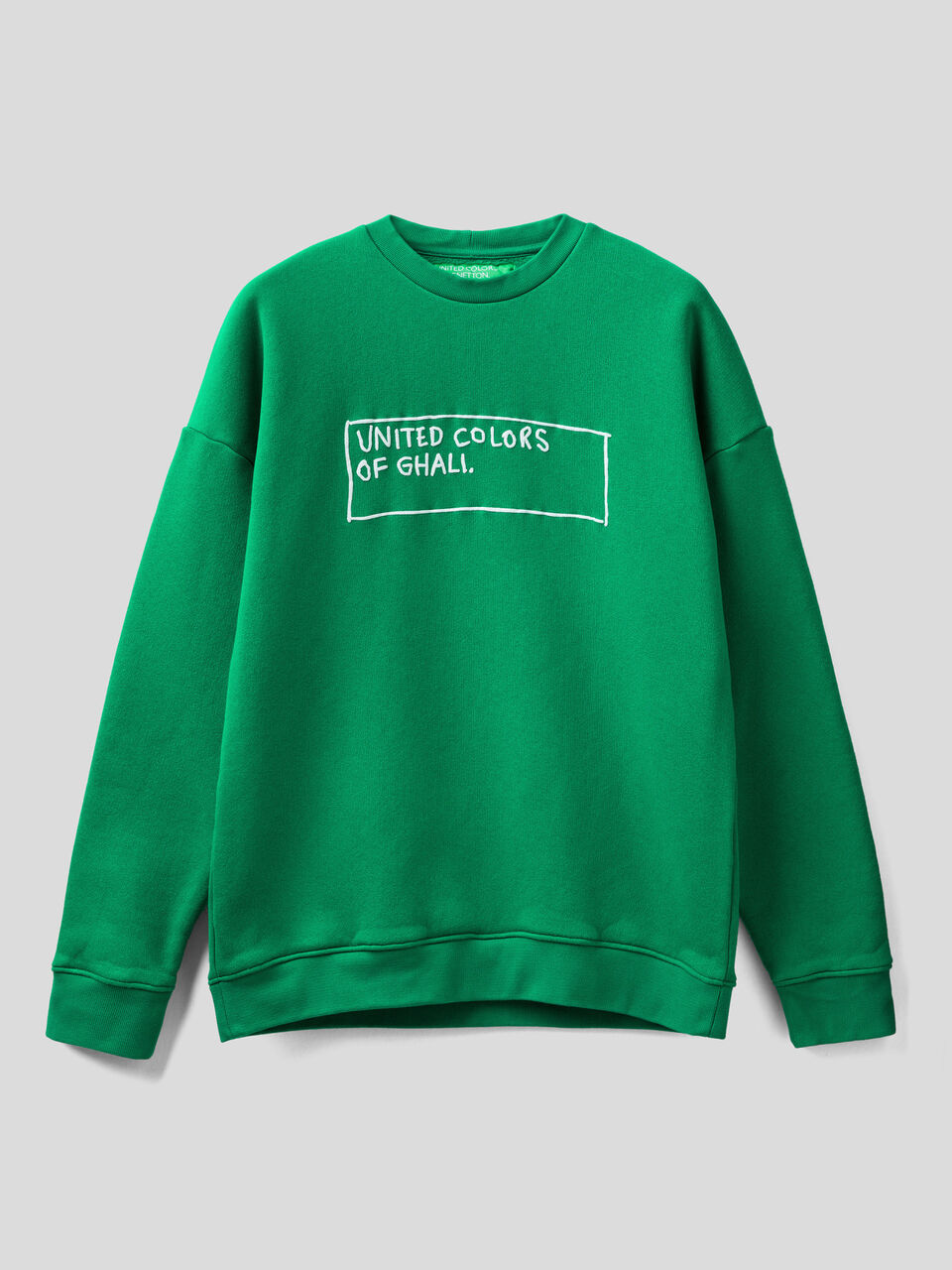 Crew neck sweatshirt with print by Ghali image number 1
