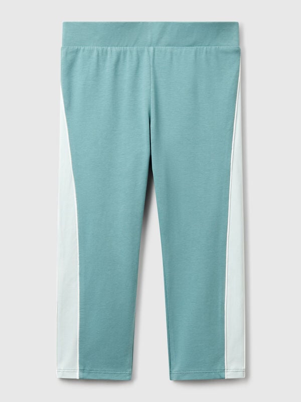 Sporty leggings with piping Junior Girl