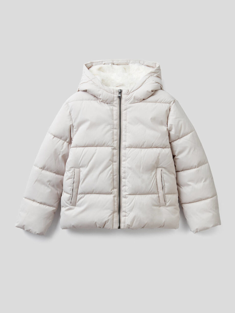 Padded jacket with hood image number 1