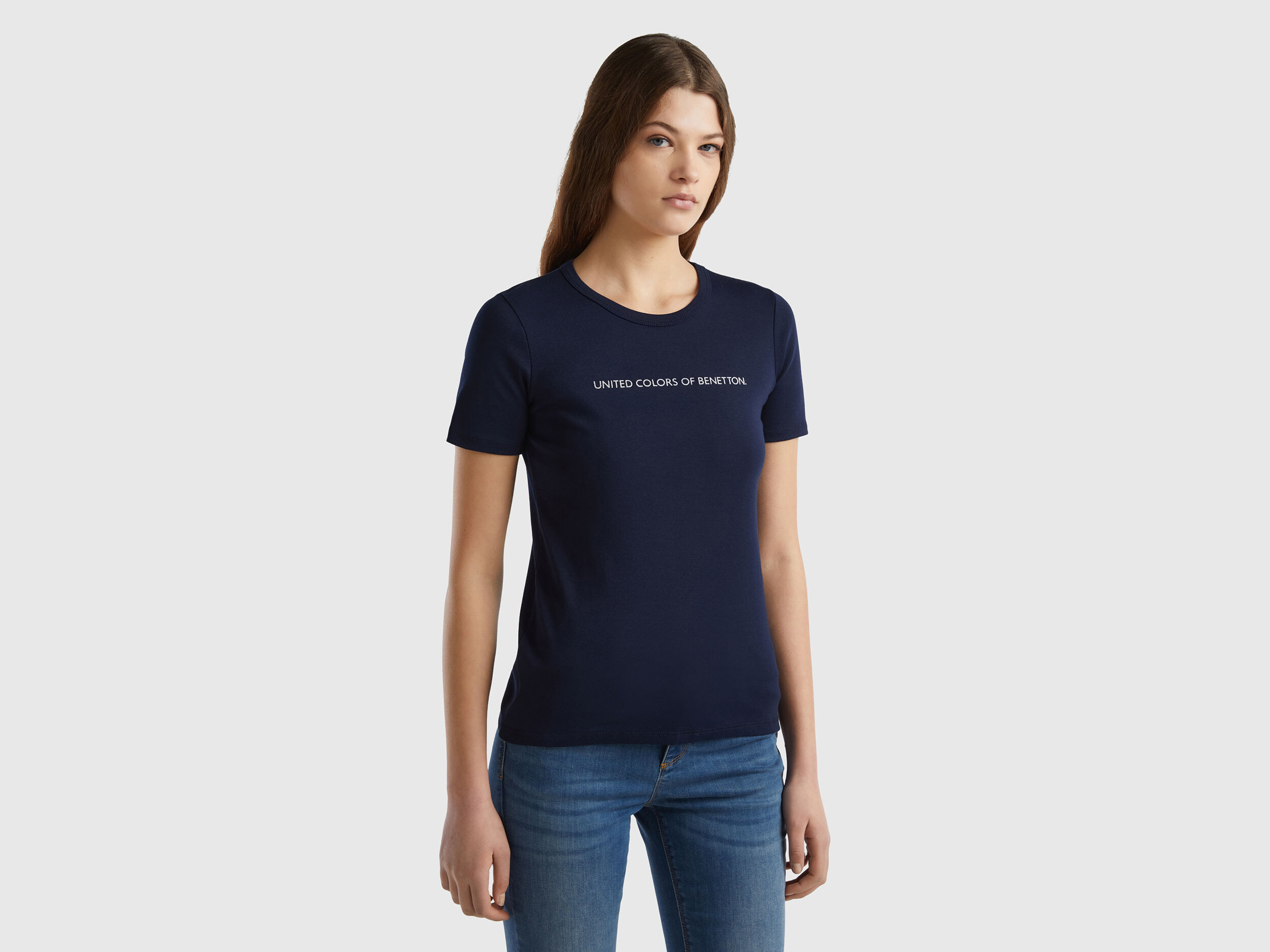 Blue denim t shirt shop