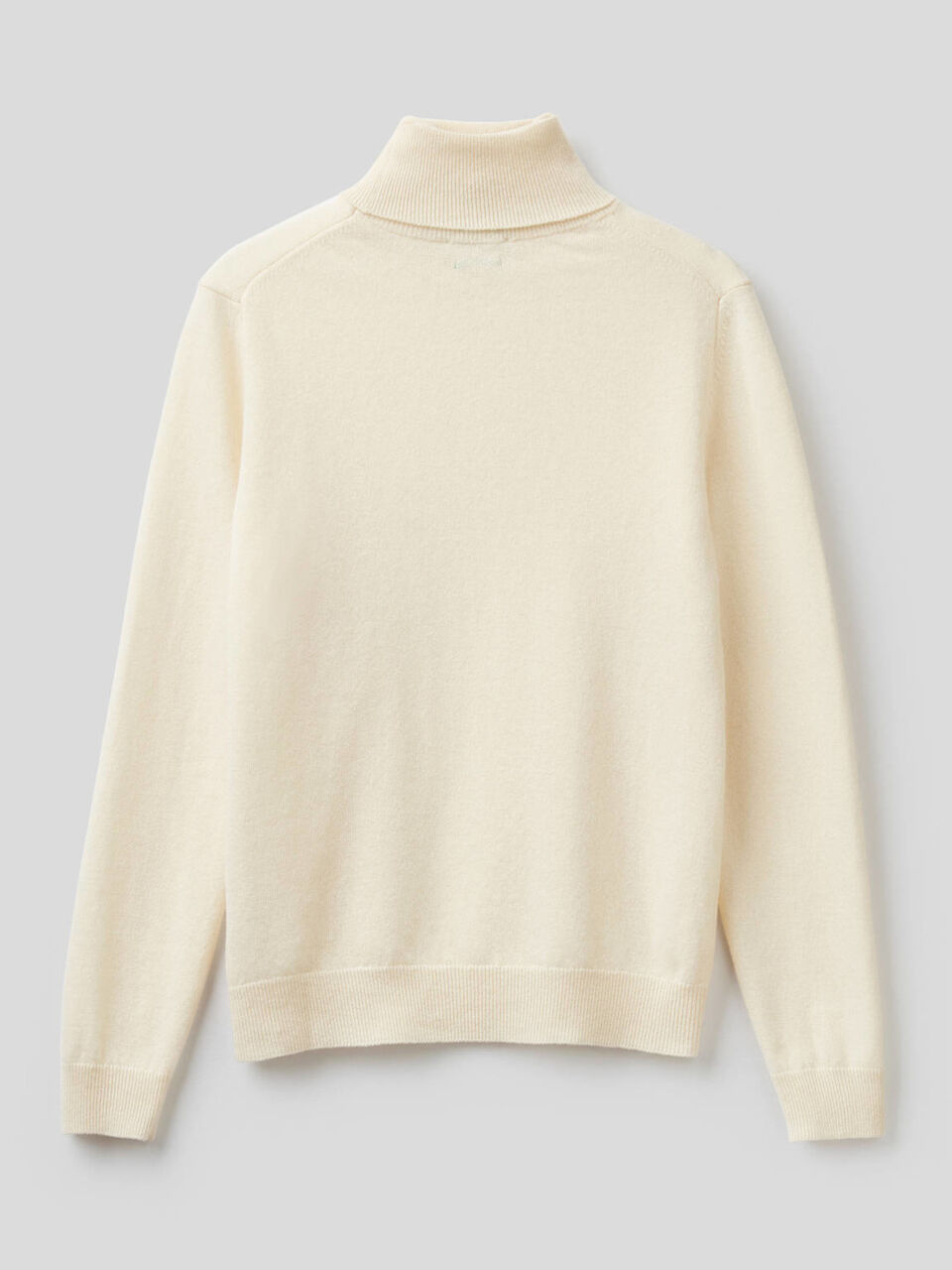 Turtleneck sweater in pure virgin wool image number 2