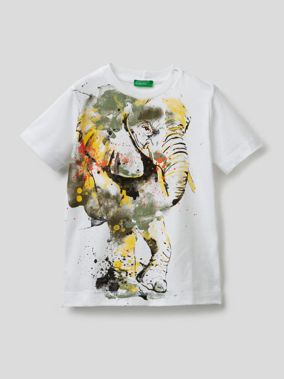 T-shirt with safari print image number 1