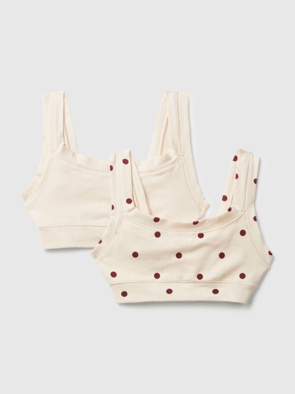 Two super stretch tops Junior Girl