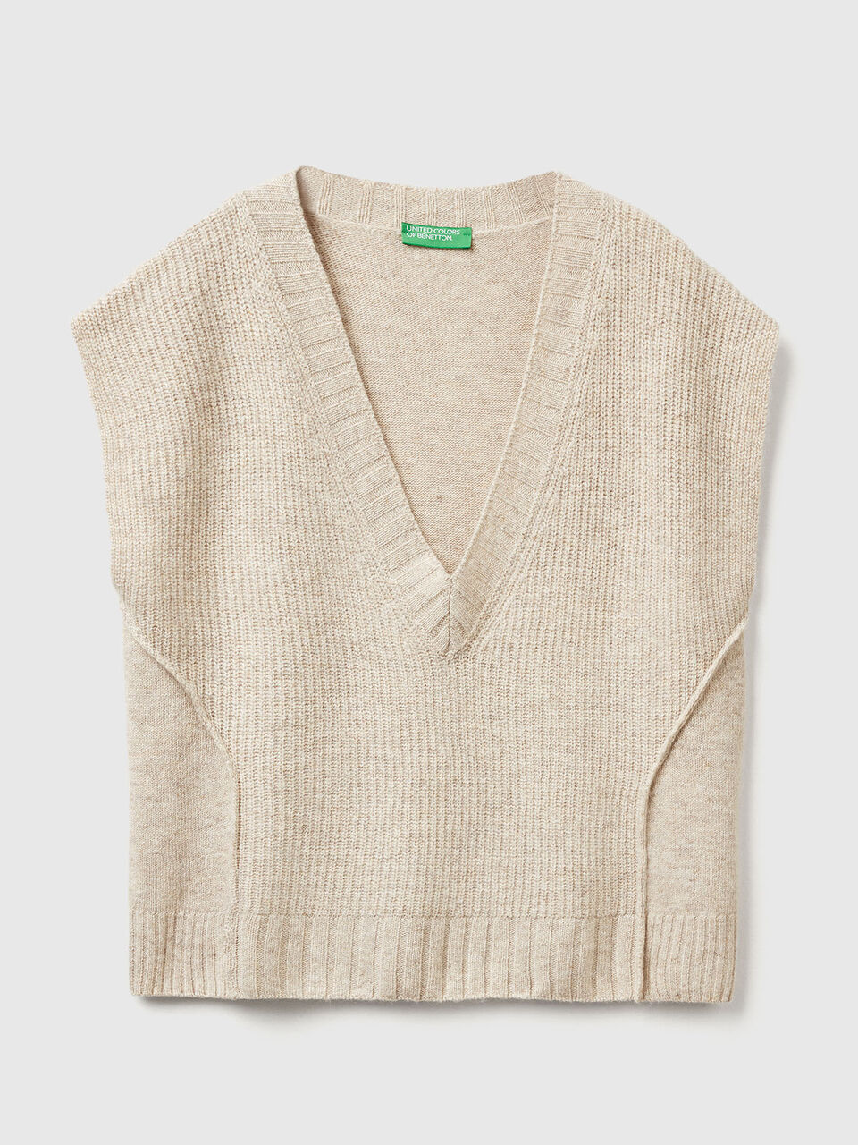 S/L V NECK SWEATER Women image number null