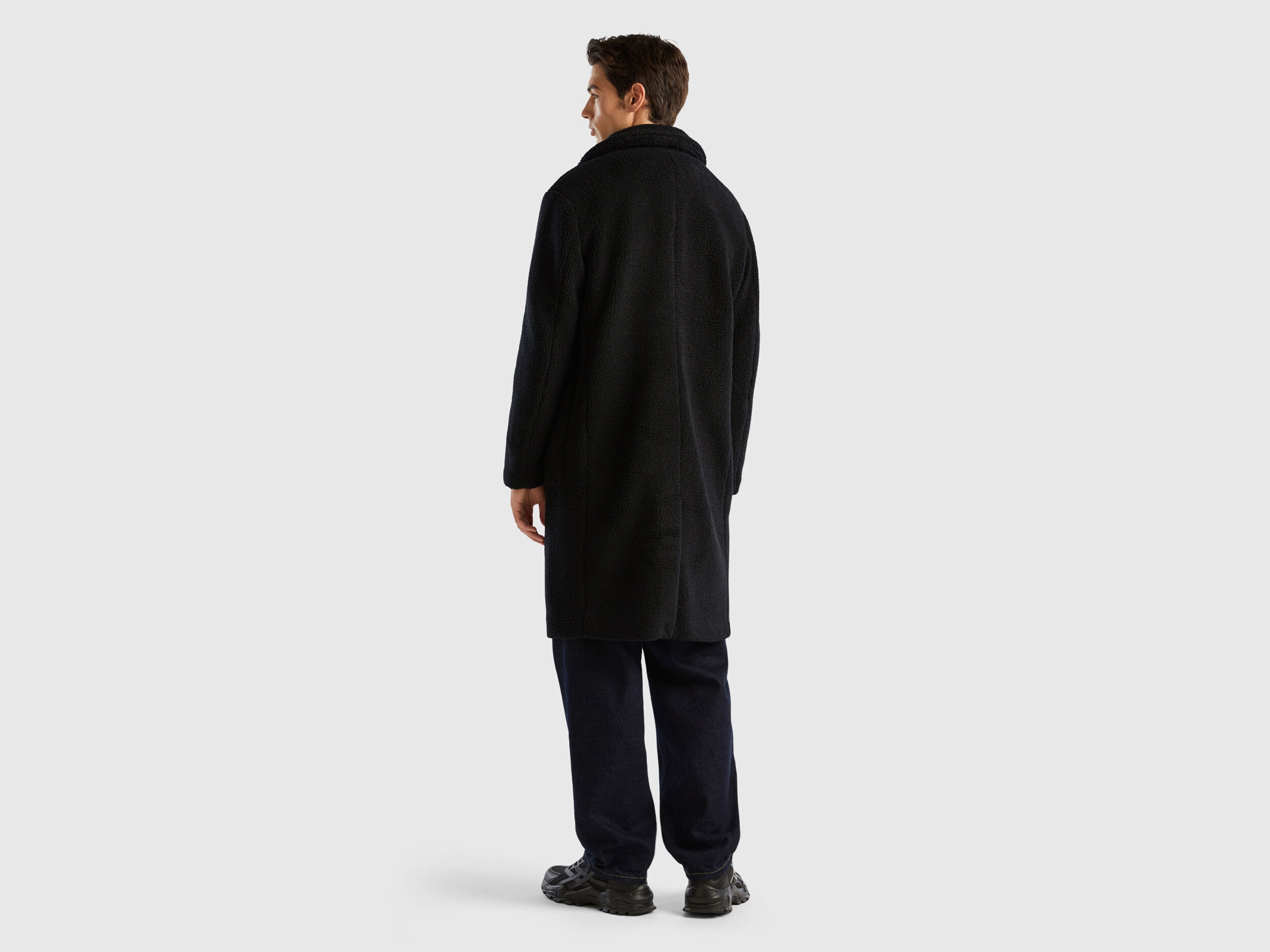 Mens teddy deals coat