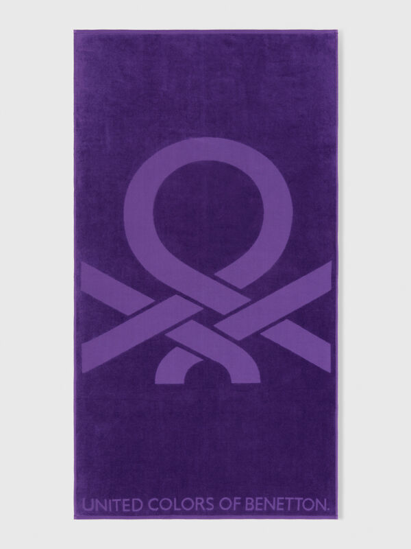 Jacquard beach towel