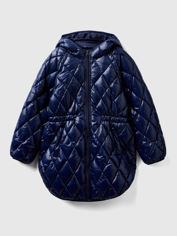 Shiny quilted jacket Junior Girl