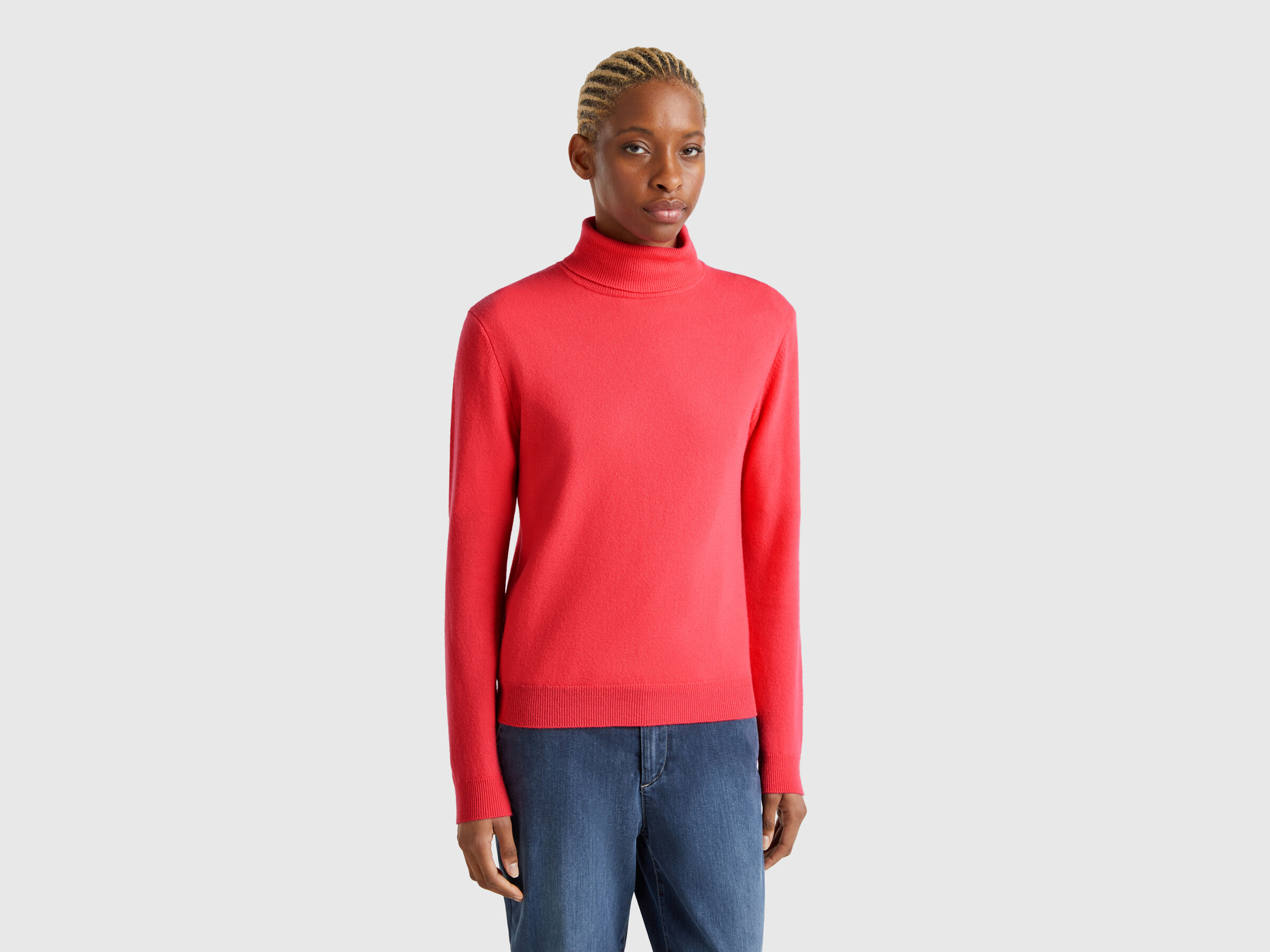 TURTLE NECK SWEATER Women image number 0