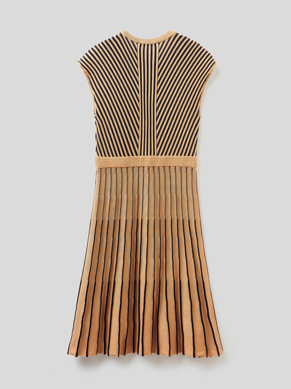 100% cotton knit dress image number 2