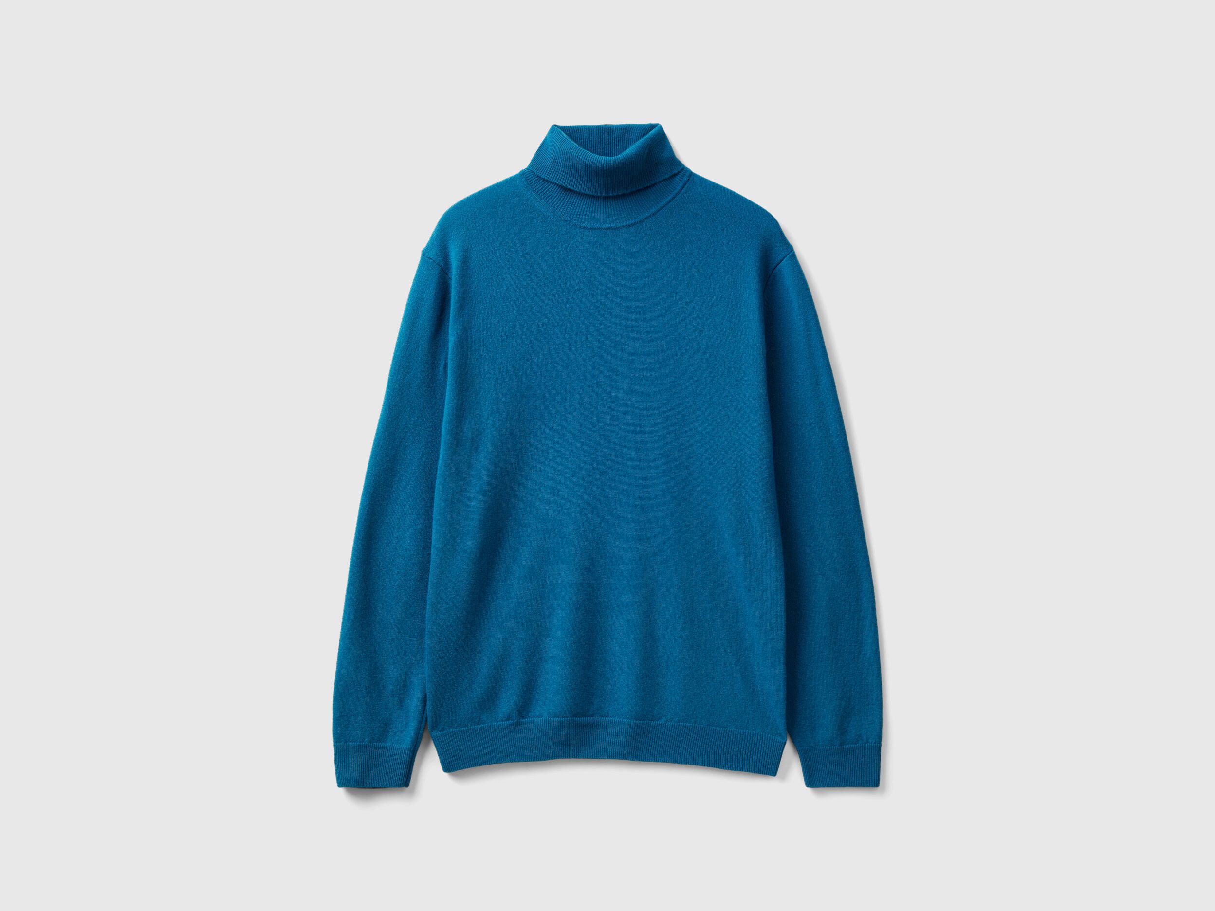 Mens store teal turtleneck