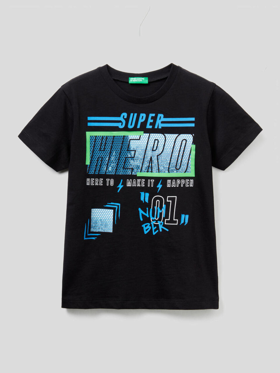 T-shirt with graphic print image number 1