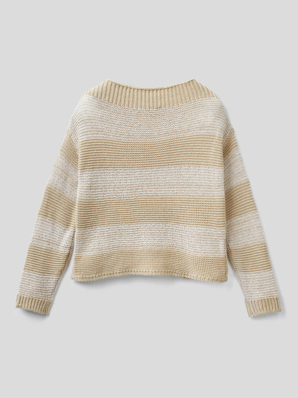Striped sweater with sequins image number 2