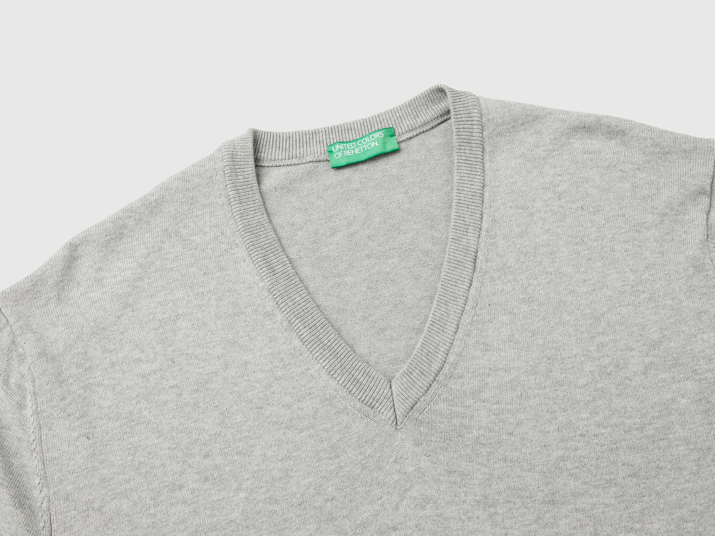 V NECK SWEATER L/S Men image number 5