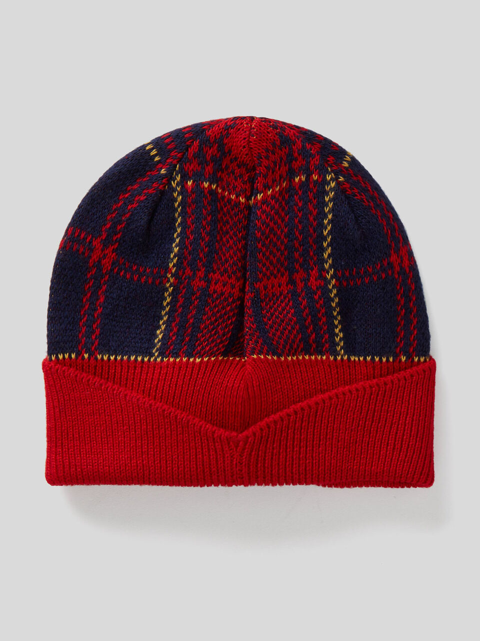 Check hat with bow image number 2