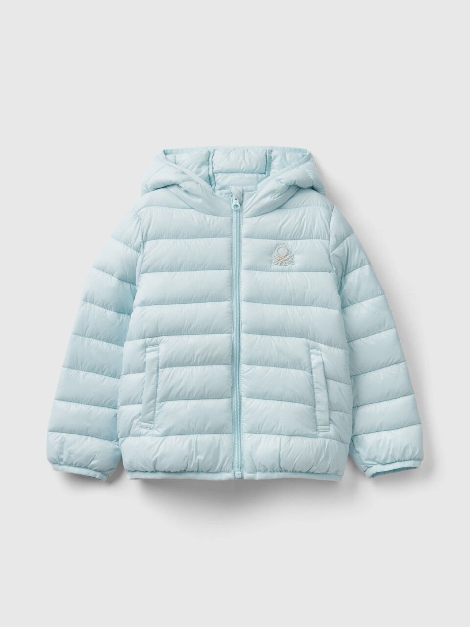 Navy puffer jacket girls clearance