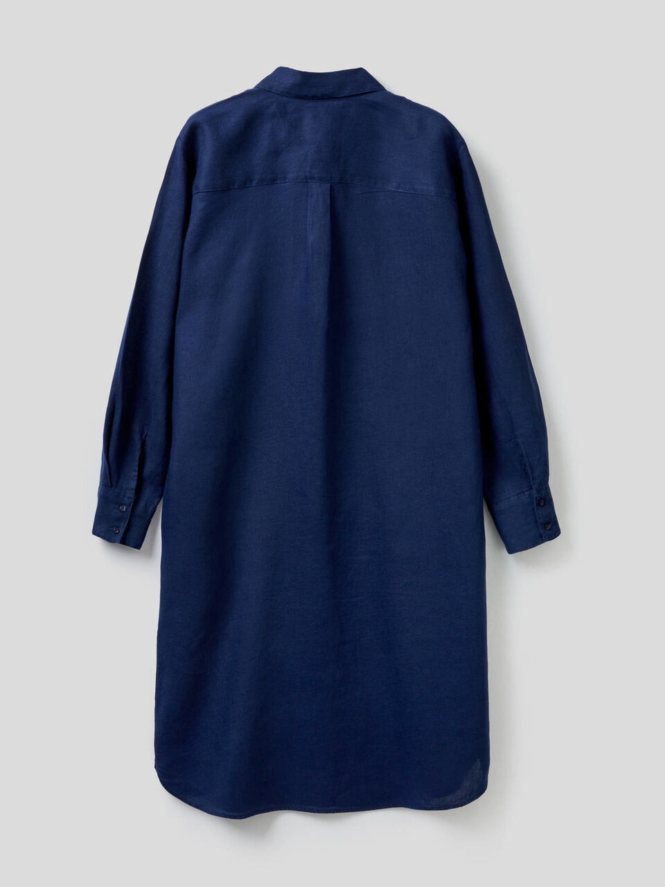 Shirt dress in 100% linen image number 2