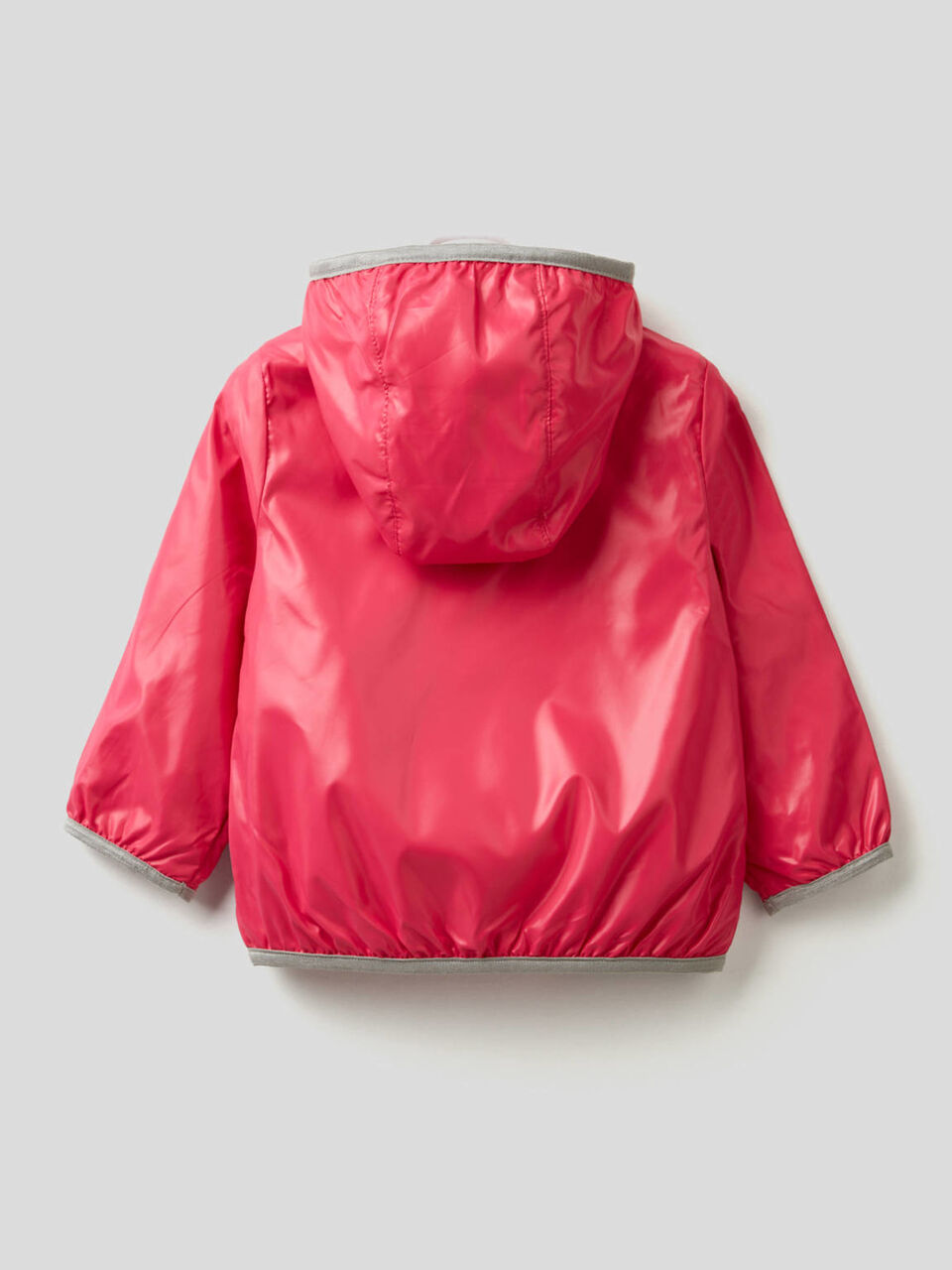 Jacket with zipper and hood image number 2