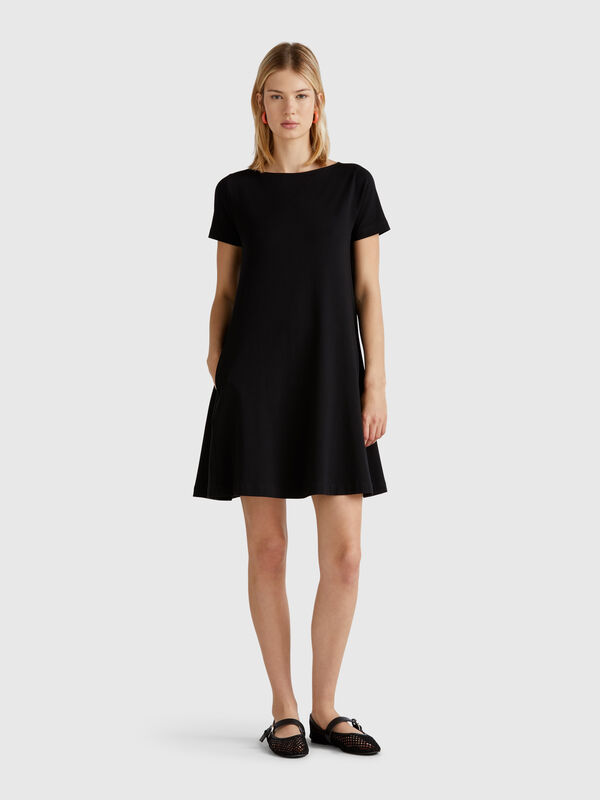 Short flared dress Women