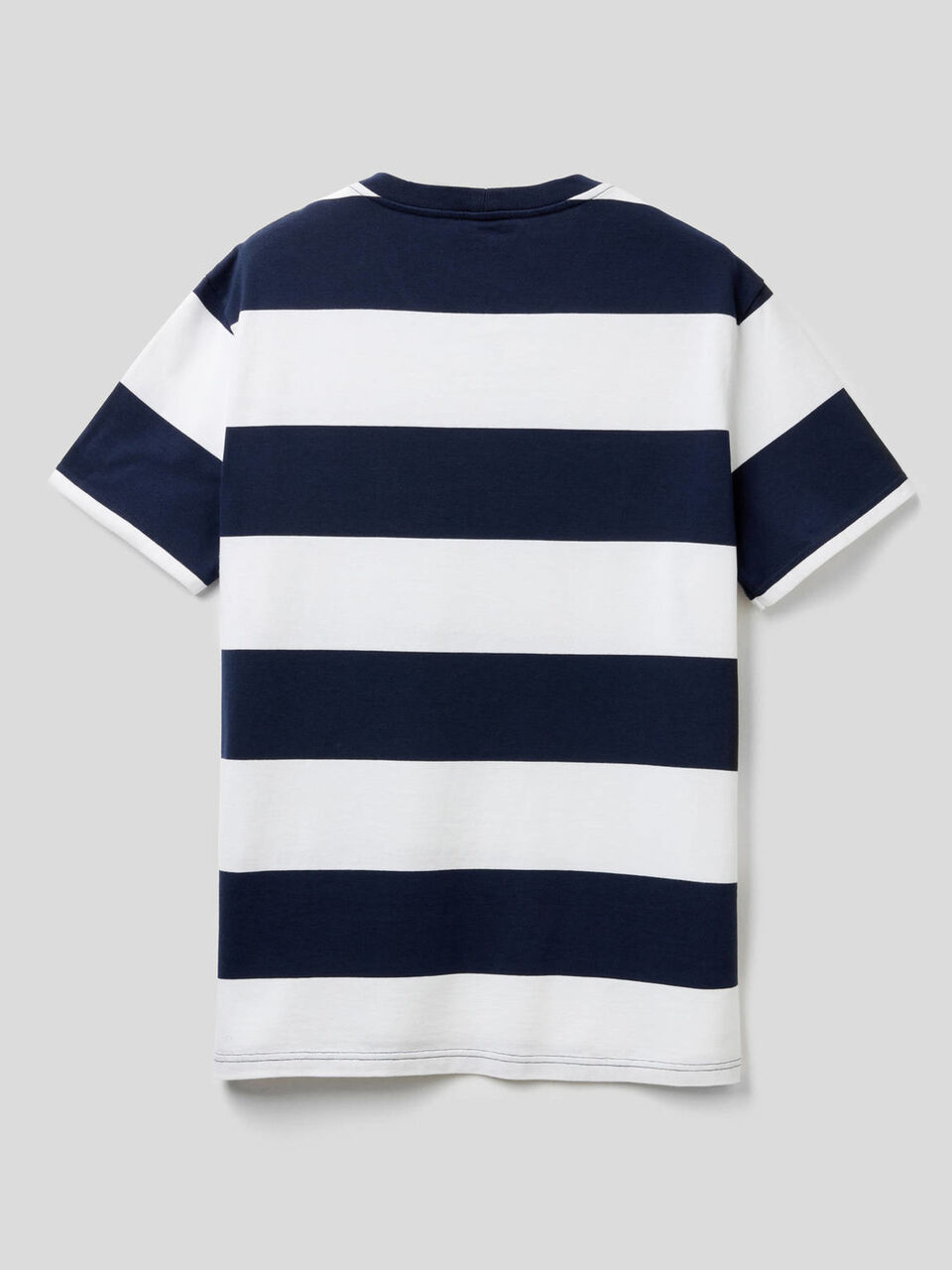 Striped t-shirt in 100% organic cotton image number 2