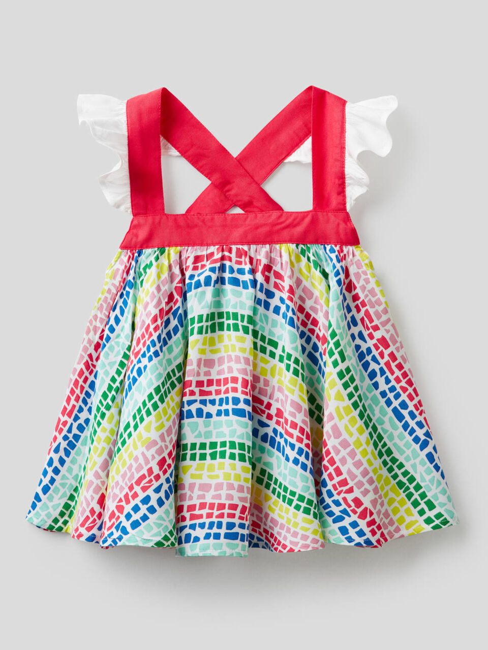 Flowy top with pattern print image number 1