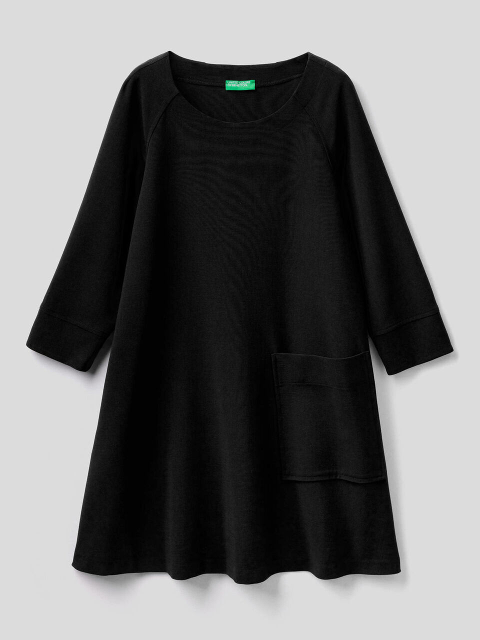 Flared dress with maxi pocket image number 1