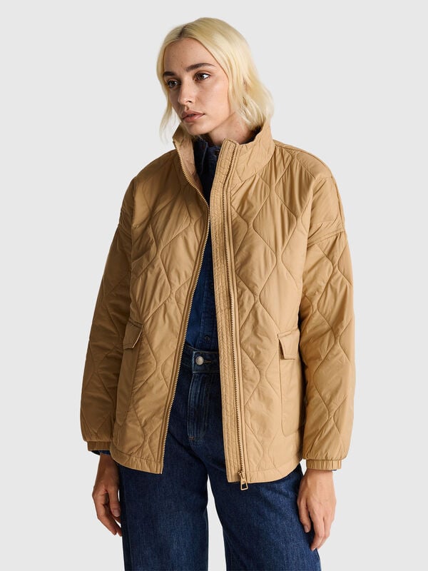Quilted nylon jacket Women