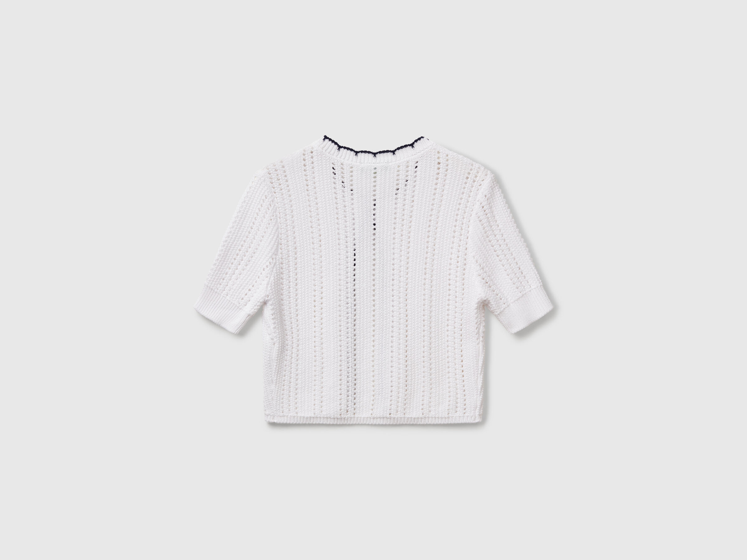 BUTTONED SWEATER H/S Women image number 4