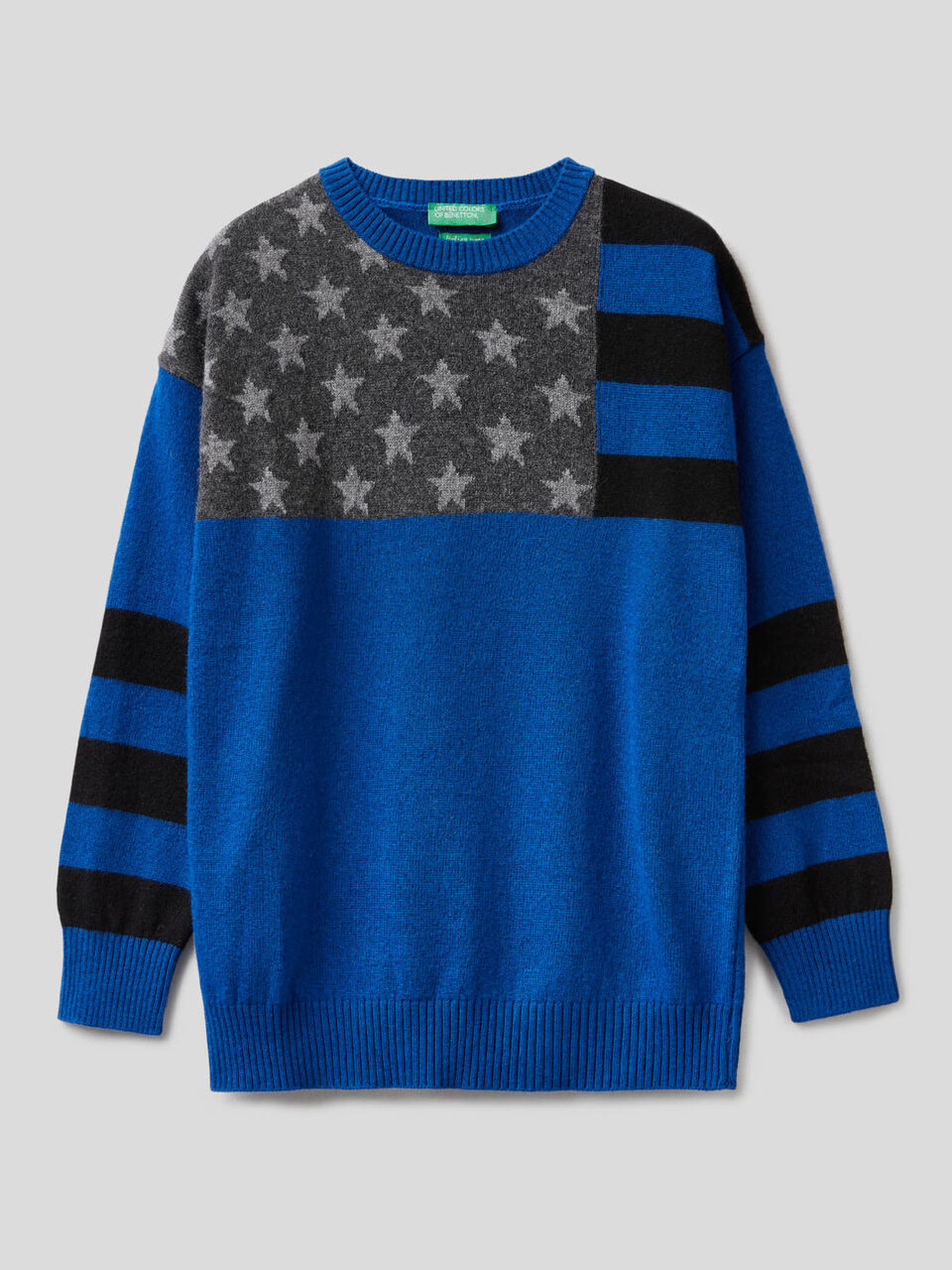 Sweater with inlay image number 1