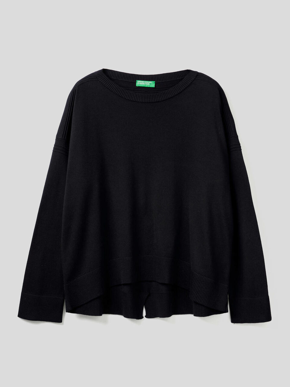 Sweater with slit on the back image number 1