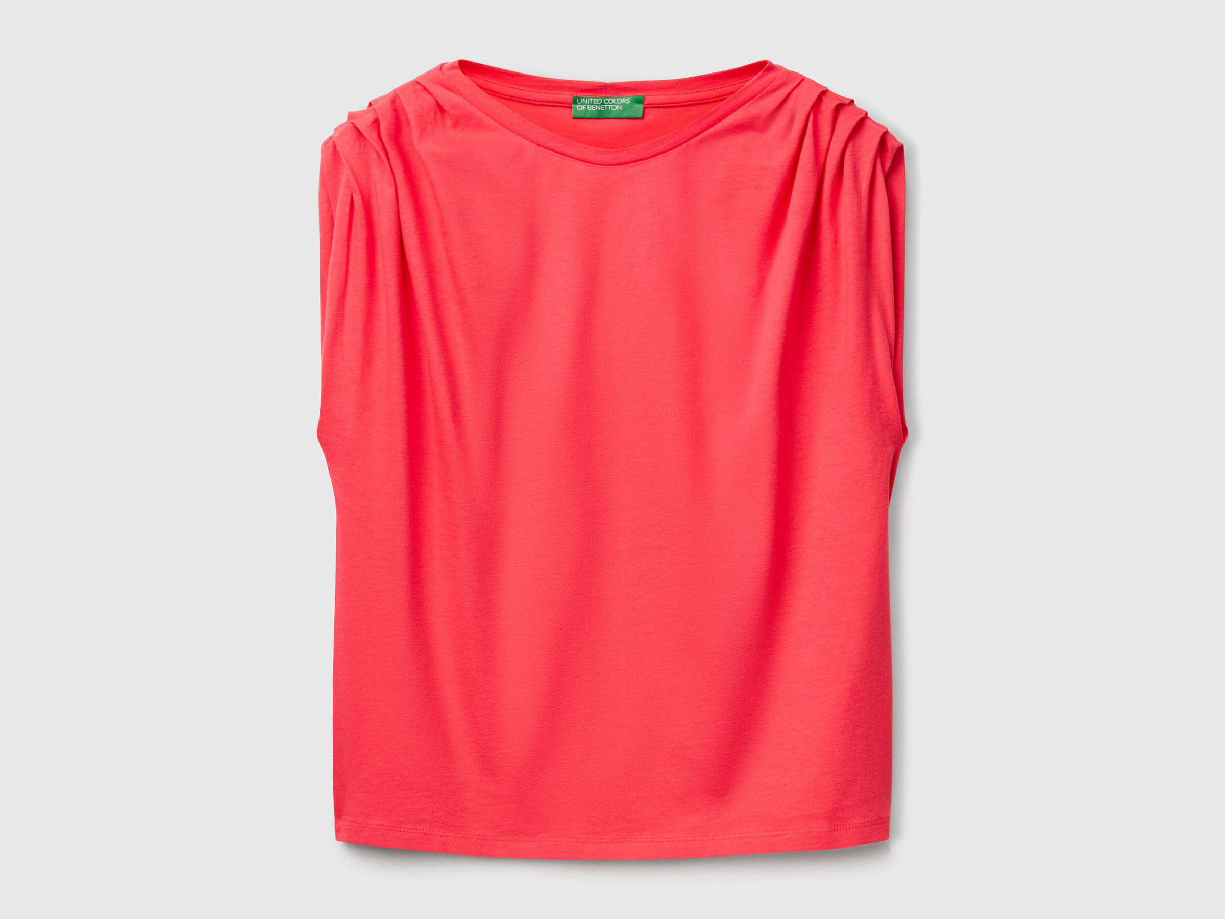 SLEEVELESS SWEATER Women image number 2