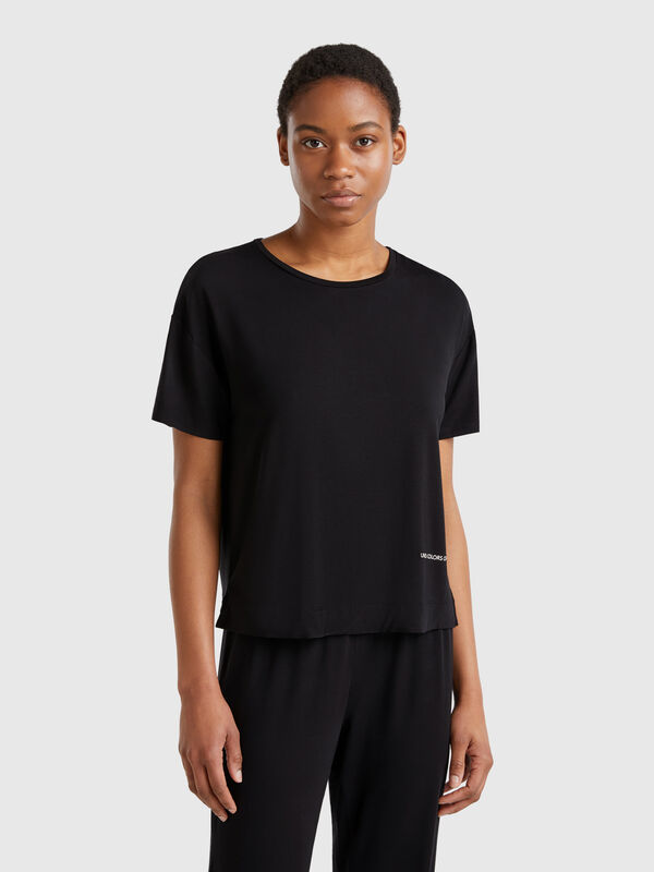 T-shirt in stretch Modal Women