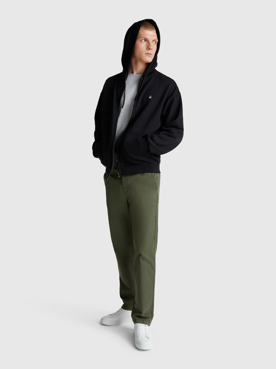 JACKET W/HOOD L/S Men image number null
