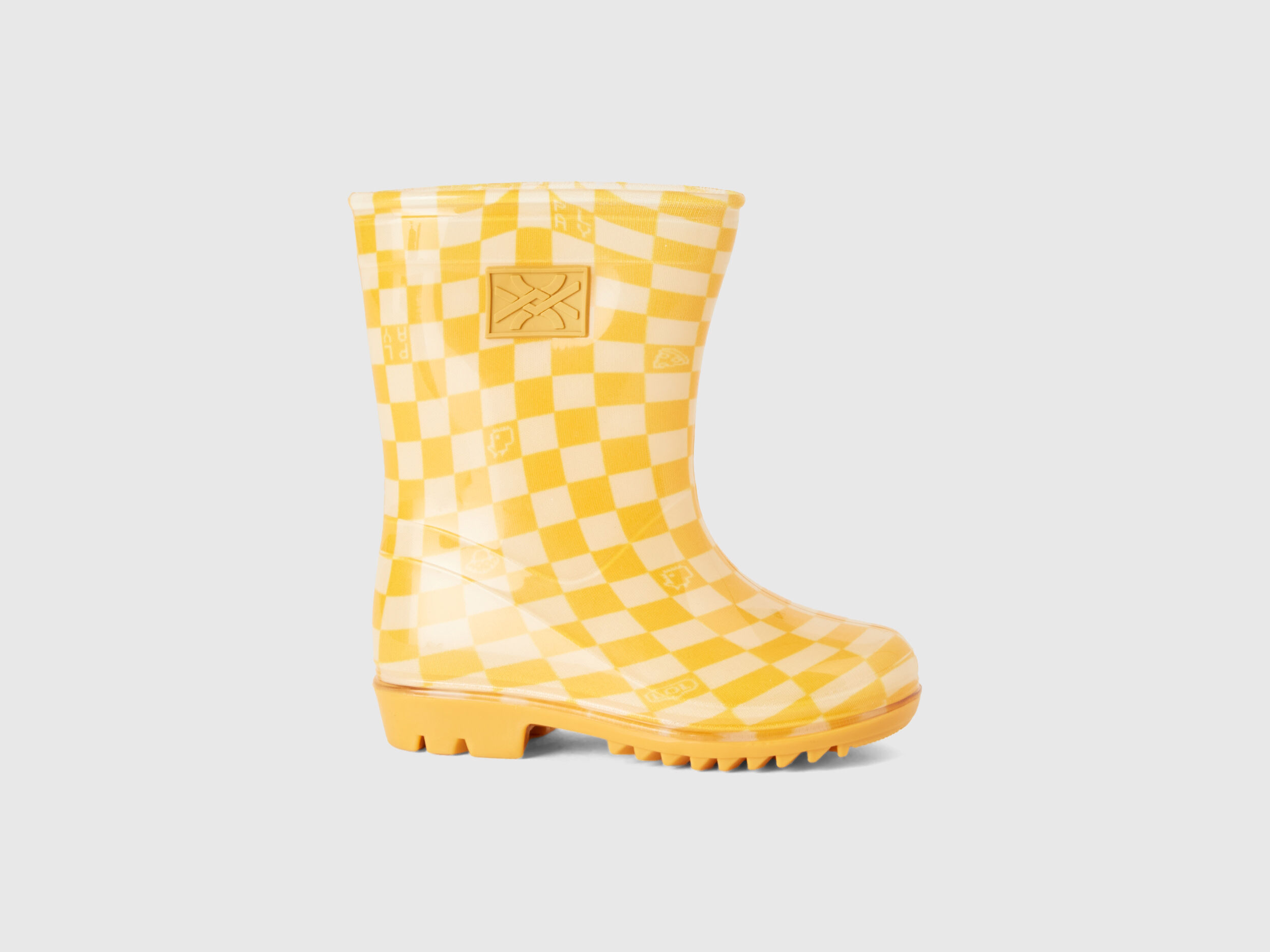 Mens yellow rain clearance boots
