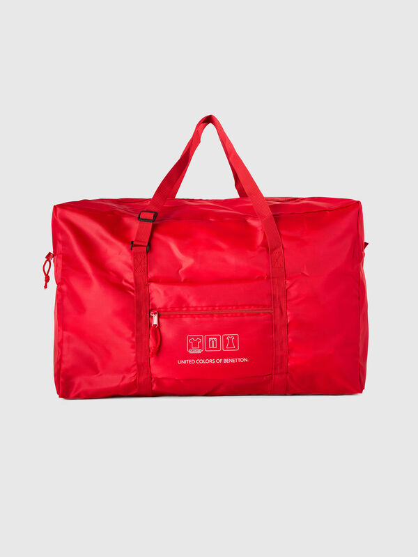 Red travel bag