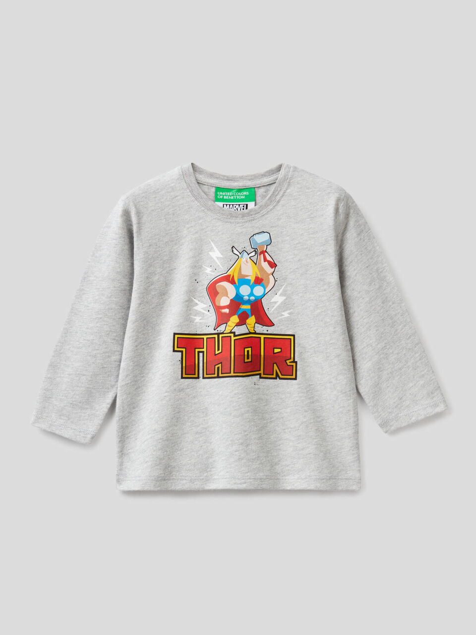 100% cotton t-shirt with Marvel print image number 1