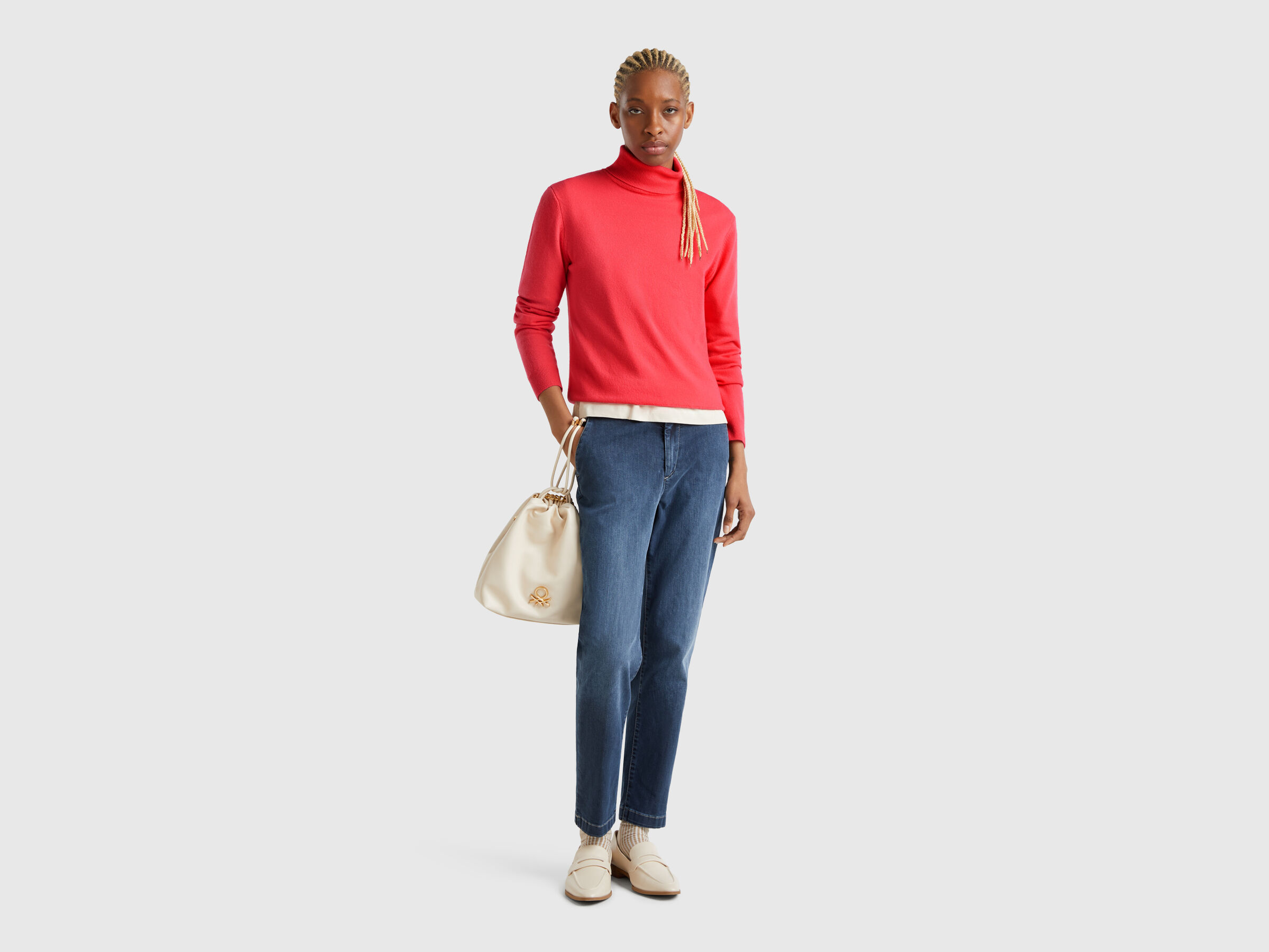 TURTLE NECK SWEATER Women image number 2