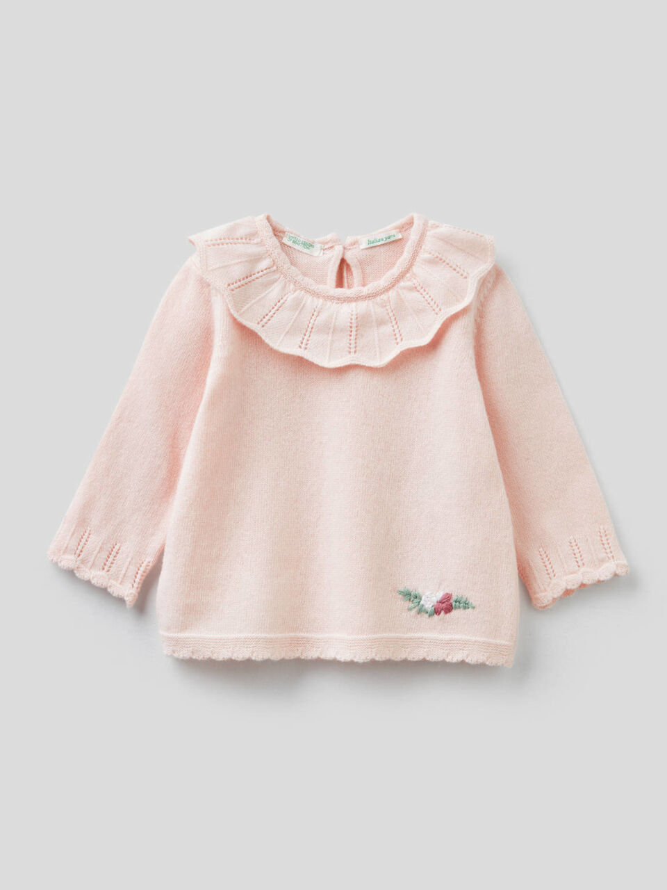 Sweater with round neck image number 1