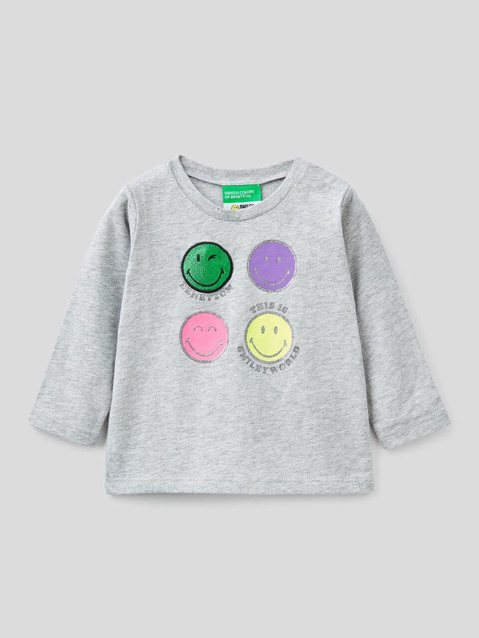SmileyWorld® t-shirt with applique image number 1
